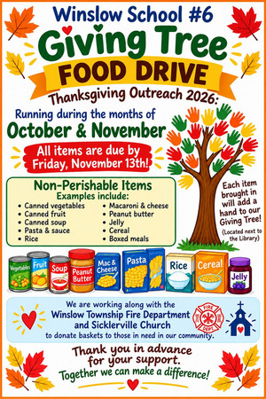 Food Drive Start Date