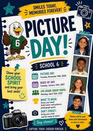 Picture Day !! - Say Cheese!!!